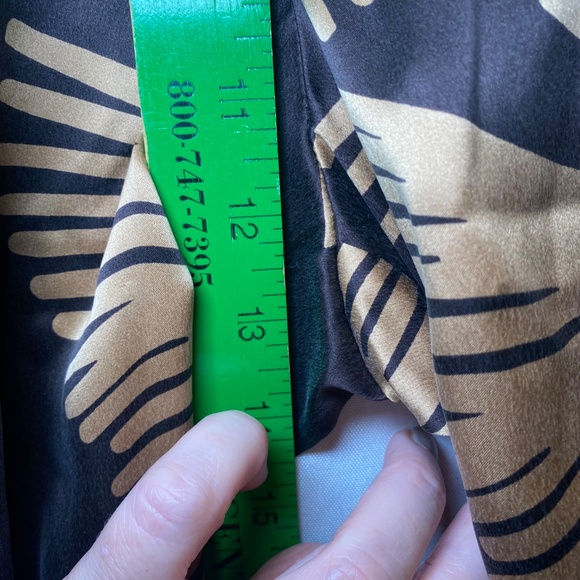 NWT Equipment Saganne Pant Marron Foncee/Taroudant Tan sz 00 - Picture 12 of 14